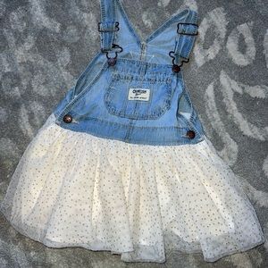 Baby girl OshKosh overall dress